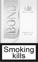 Bond Compact Silver Cigarettes pack