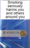 Sovereign Compact Silver Cigarettes pack