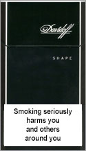 Davidoff Shape Black Cigarettes pack