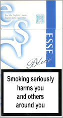 Esse Blue Super Slims Cigarettes pack