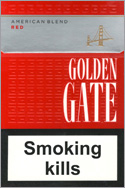 Golden Gate Red Cigarettes pack