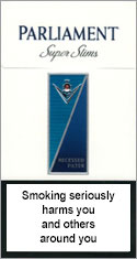 Parliament Super Slims 100`s Cigarettes pack