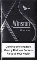 Winston XS silver Cigarettes pack